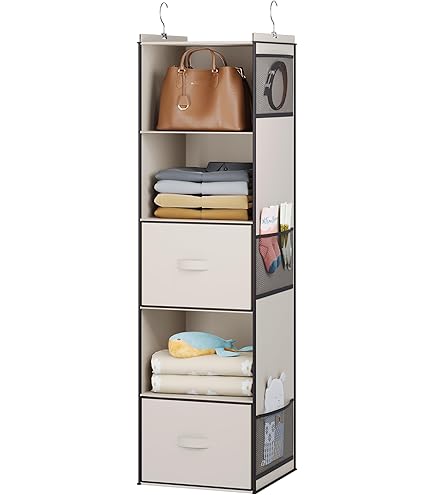 Amazon｜GRANNY SAYS 6段ハンギングクローゼットオーガナイザー